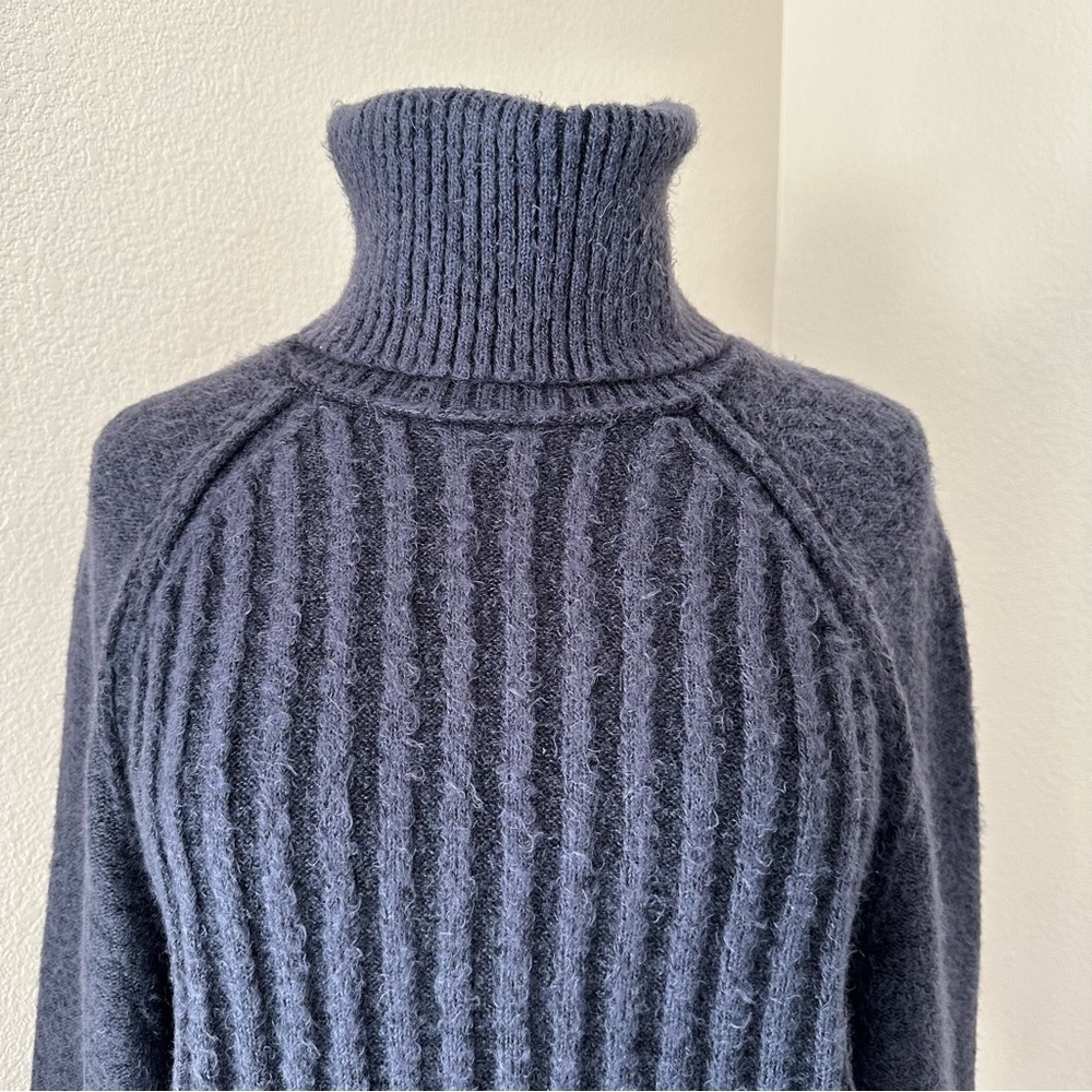 FREE PEOPLE BIG CITY TURTLENECK Grey SWEATER Size S - Picture 7 of 15